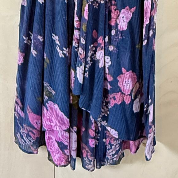 FREE PEOPLE Mirage Top Dress Size Large Convertible Straps High Low Hem Tunic - Picture 4 of 12